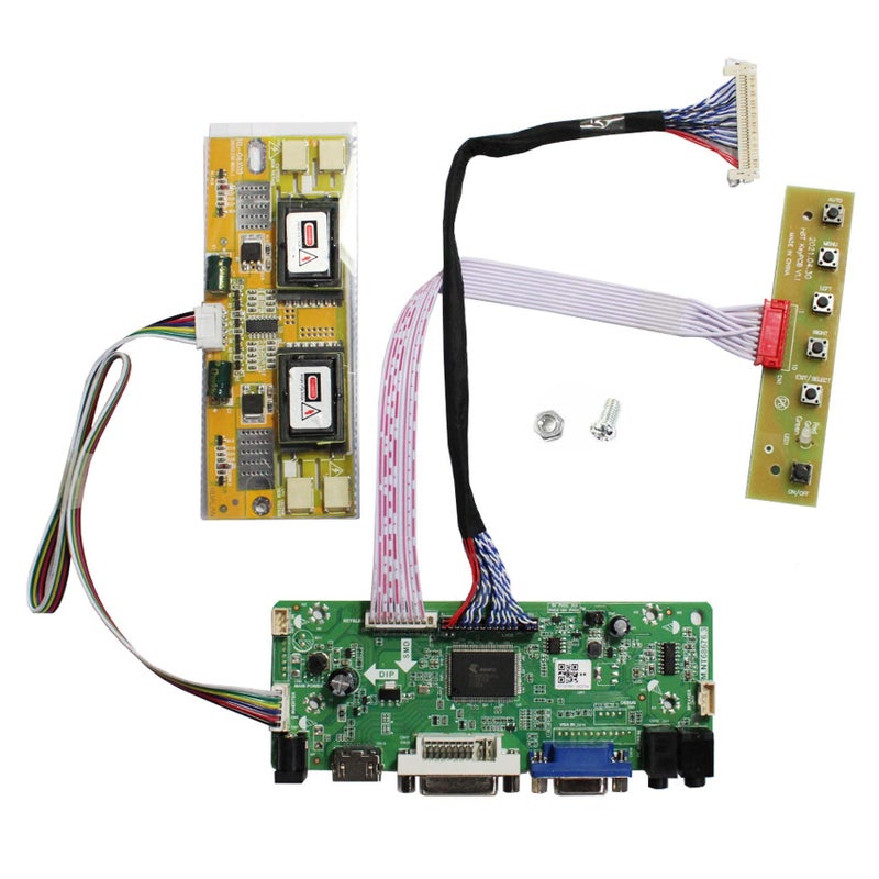 VSDISPLAY LVDs Controller Board 30 pins m.nt68676 for 17" 19" 1280x1024 M170EG01 M170EN01 M170EN06 M170ETN01 1 LCD Gaming Screen Panel - Image 1